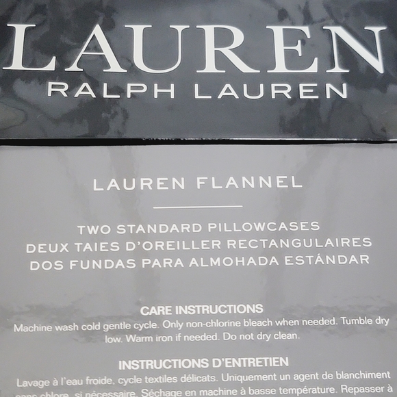 Lauren Ralph Lauren 100% cotton standard pillowcases in Clay Tan - Picture 4 of 6